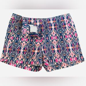 British Khaki Women's High Waist Patterned Shorts 🩳